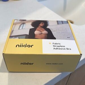 Adhesive Bra, Fabric Push up strapless backless New Free Shipping Nude Women’s